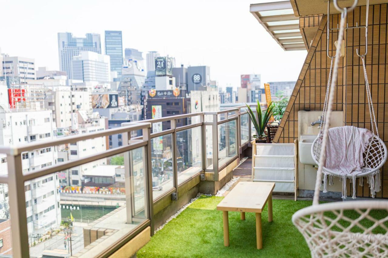 Chuan House - Amemura Aparthotel Osaka Luaran gambar